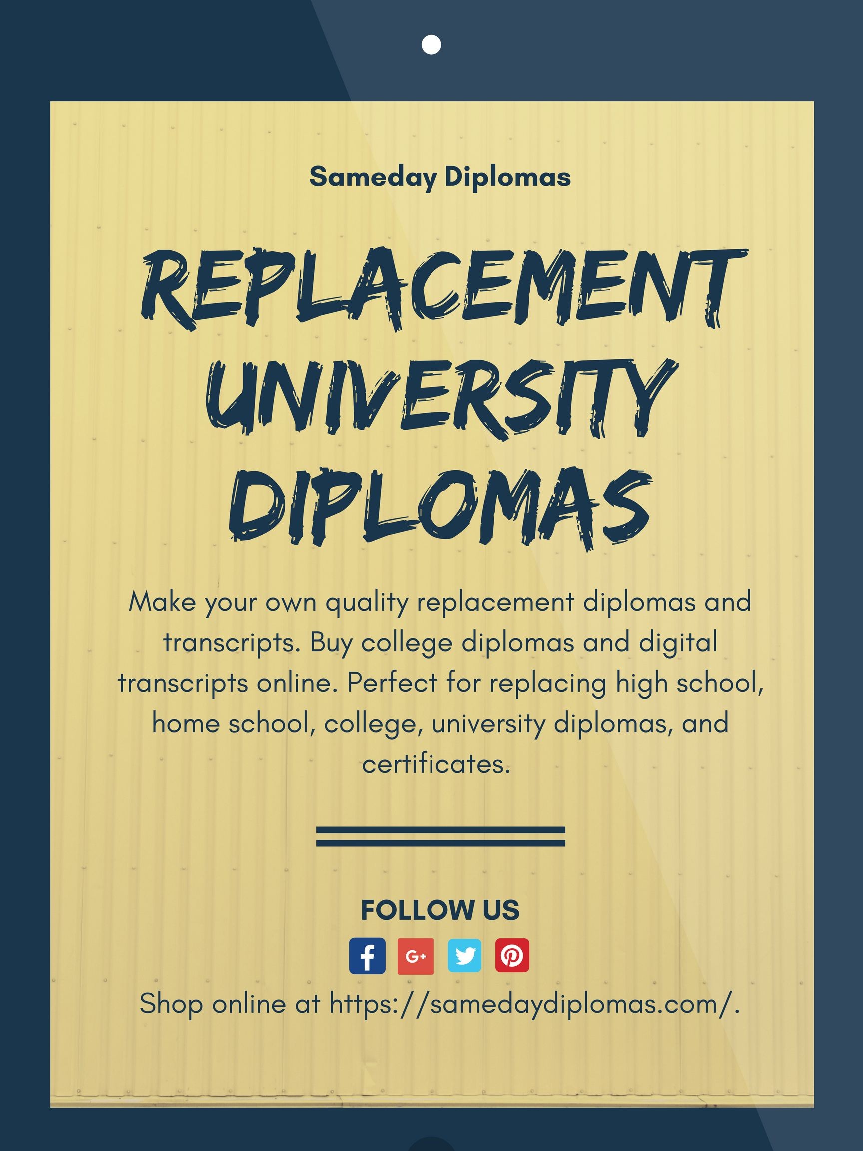 Lost Or Damaged Your Certificate Get Replacement Of University Make Own