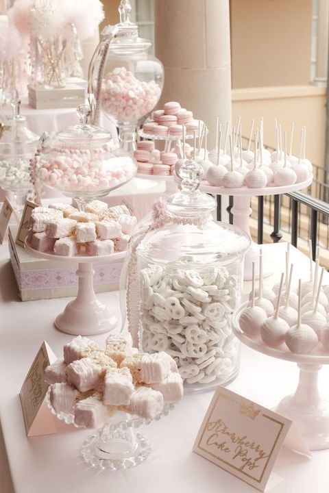 Love Is Sweet 55 Wedding Candy Bar Ideas Dessert Table Pinterest