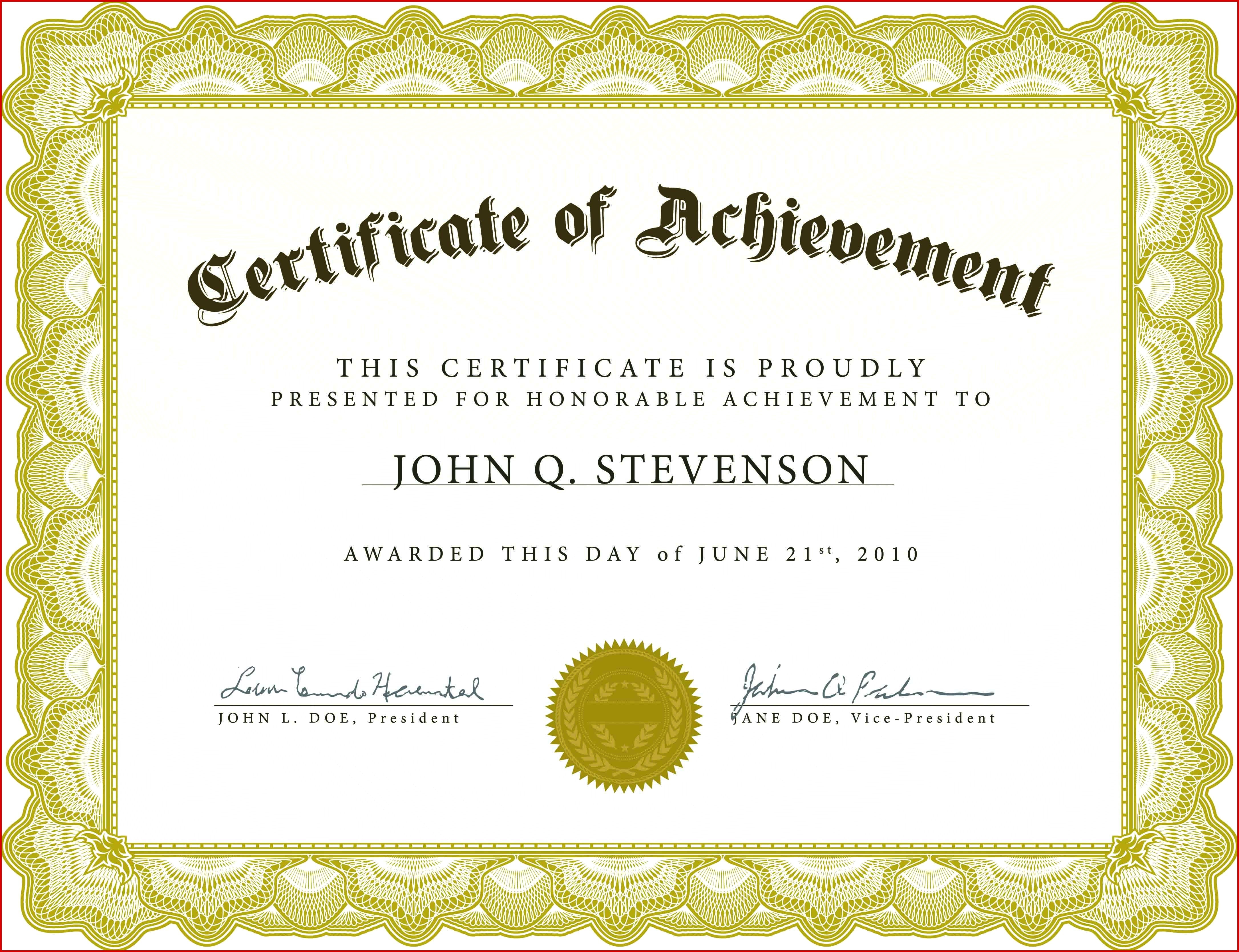 Lovely Academic Award Templates Wing Scuisine Blank Certificate Without