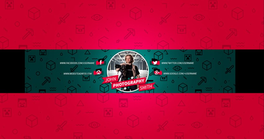 Lovely Youtube Channel Art Template Luxury Free Banner Good