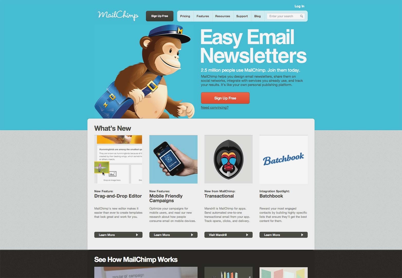 Mailchimp Premium Templates Easy Email Newsletter Lovely Template