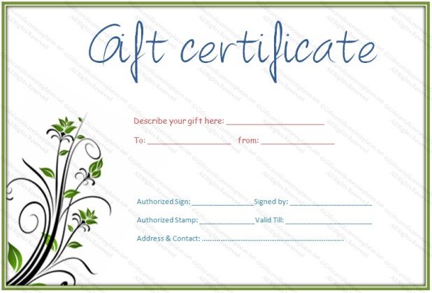 Make A Gift Certificate Online And Print Free Giftsite Co Nail Template