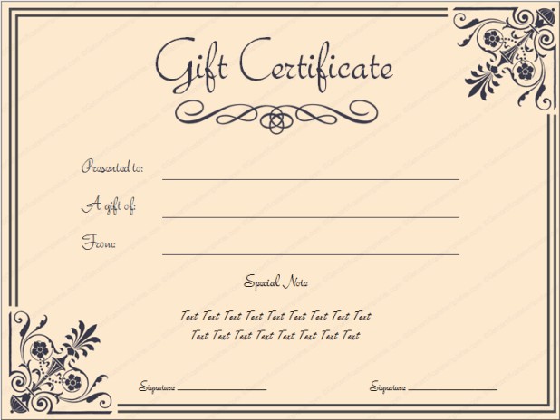 Make A Printable Gift Certificate Online Free Giftsite Co Design Your