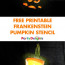 Make Pumpkin Carving Easy With This Free Printable Frankenstein Patterns