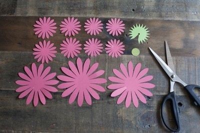 Make Your Own Paper Gerbera Daisies How To A Flower Gerber Daisy