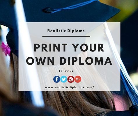 Make Your Own Quality Authentic Looking Diploma And Transcripts