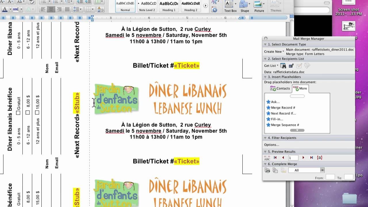 Make Your Own Raffle Tickets In Word Ukran Agdiffusion Com How To Event On Microsoft