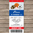 Make Your Own Ticket Invitations Invitation Template Free Star