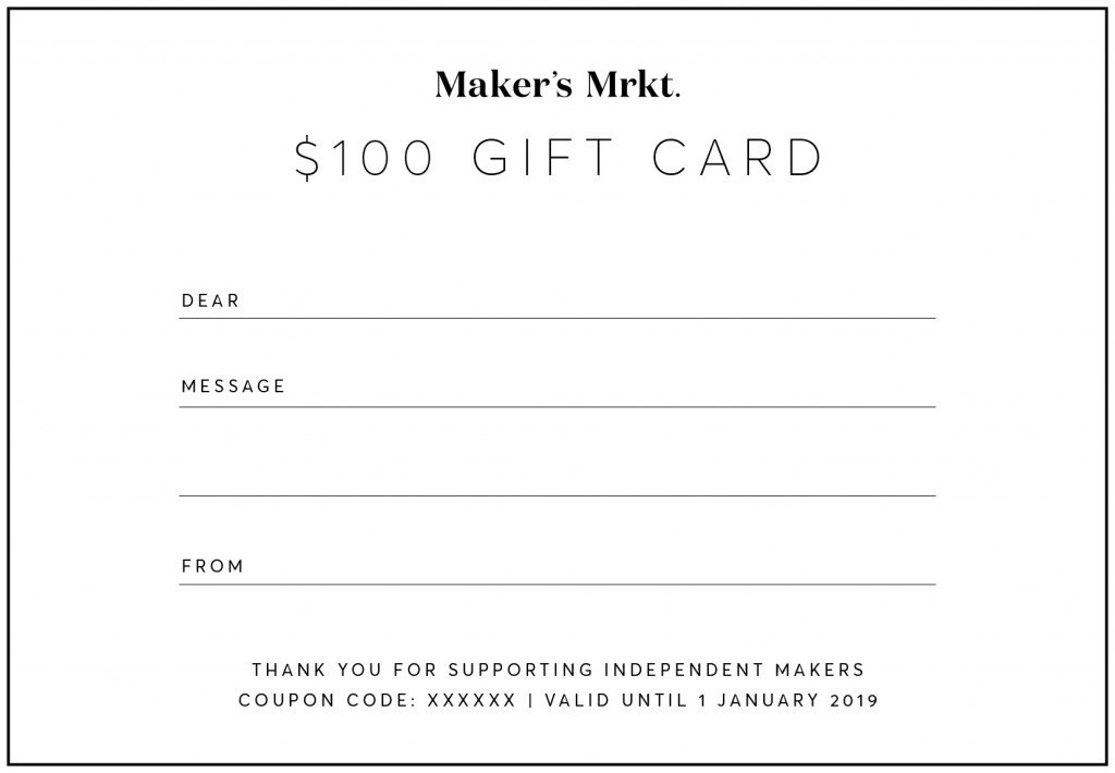 Maker S Mrkt Gift Voucher Fake