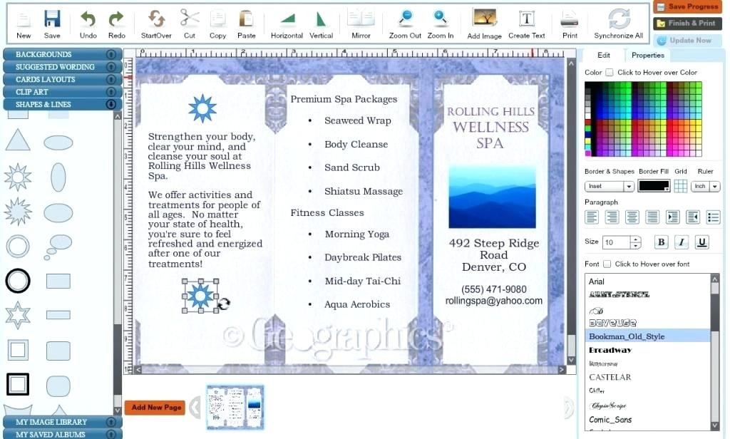 Making A Brochure On Microsoft Word Com How To Create In