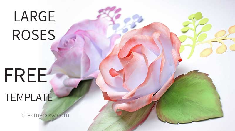 Making Paper Flowers With Cricut Free Rose Flower
