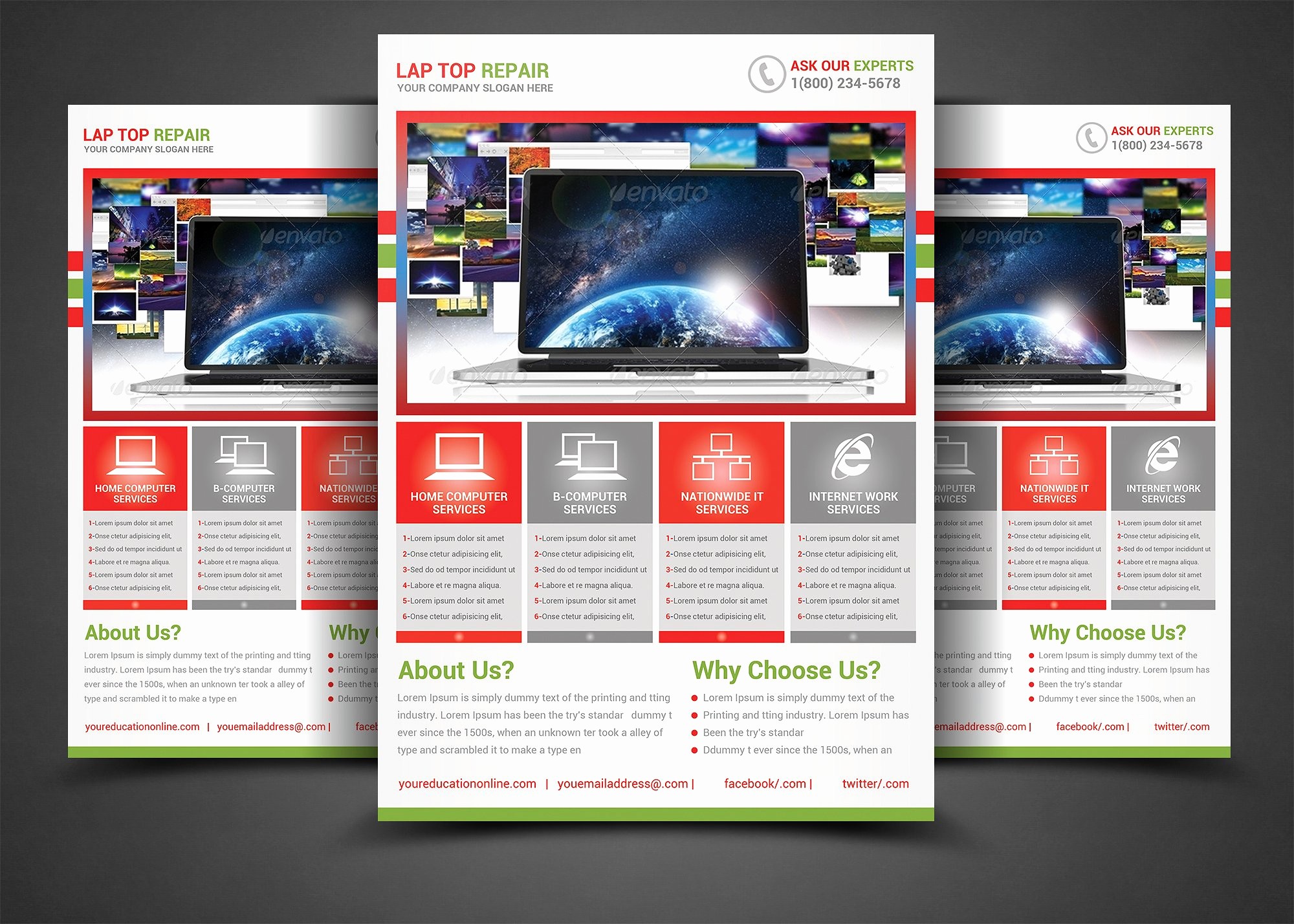 Managed S Brochure Template 11 Beautiful Cleaning