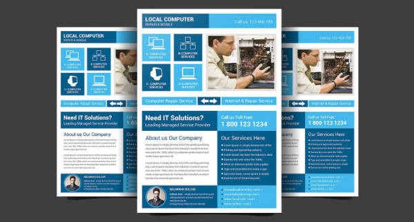 Managed Services Brochure Template It Brickhost