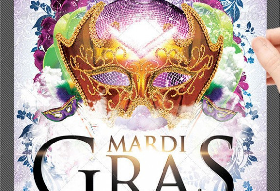 Mardi Gras Flyer Designs Ibov Jonathandedecker Com Background