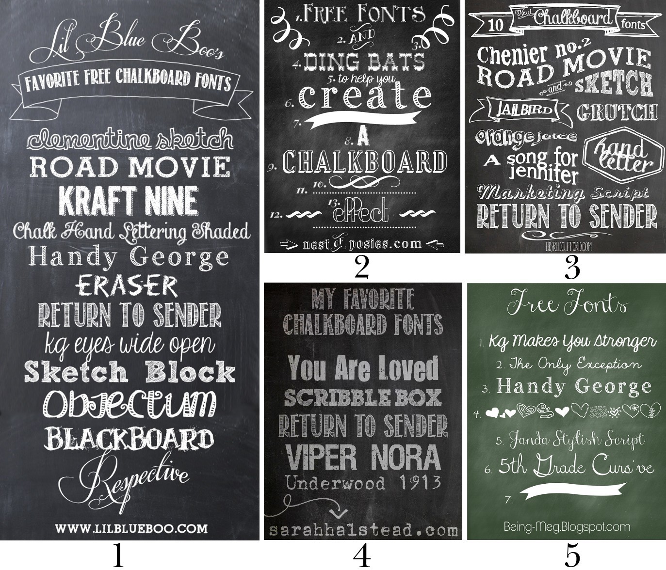 Mega Chalkboard Font Round Up The Scrap Shoppe Ideas