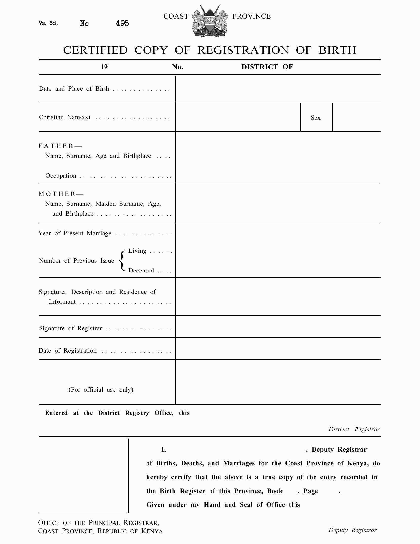 Mexican Marriage Certificate Translation Template Awesome