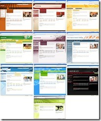 Microsoft Released 10 New SharePoint Themes Updated With Sharepoint 2010 Free Download