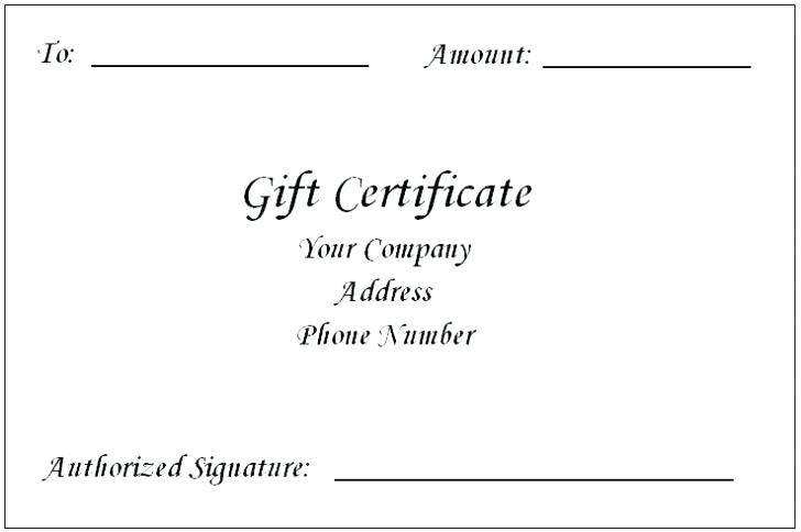 Microsoft Word Gift Certificate Template For Mac Templates