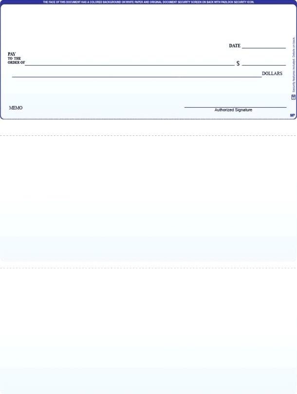 Microsoft Word Template Deluxe Business Checks Check