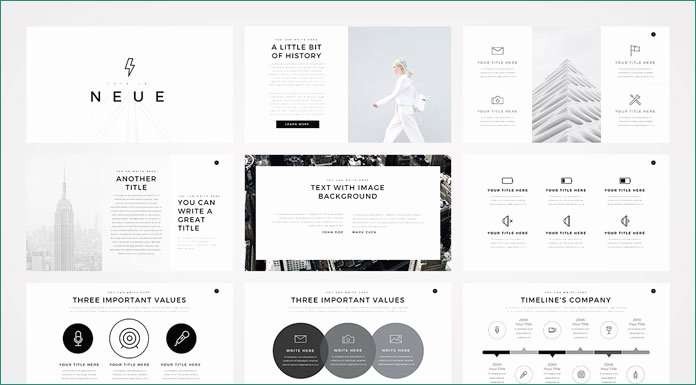 Minimal Professional Powerpoint Templates Free Download Exotic