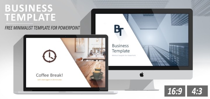 Minimalist Business PowerPoint Template Free Powerpoint