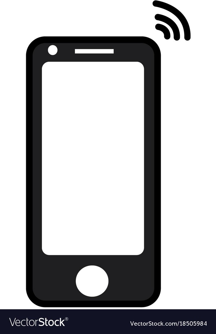 Mobile Phone Icon Royalty Free Vector Image VectorStock