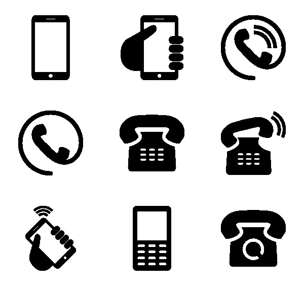 Mobile Phone Icons 22 929 Free Vector