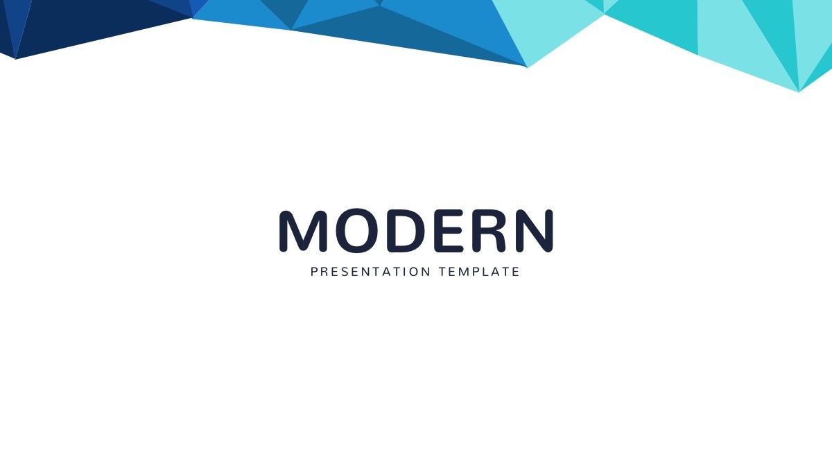Modern Google Slides Template Free Presentation Themes