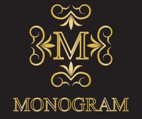 Monogram Vector For Free Download