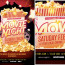 Movie Night Poster Template Ukran Agdiffusion Com Brochure