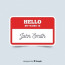 Name Tag Vectors Photos And PSD Files Free Download Hello My Is Nametag Template