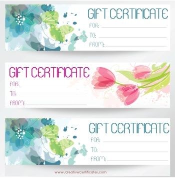 Norwex Gift Certificate Template Free Printable And Editable Makeup