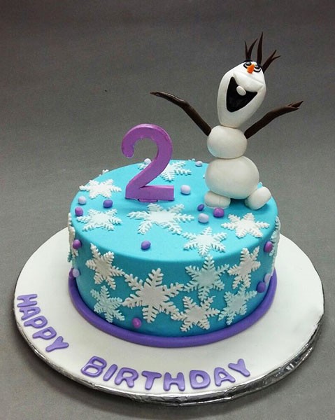 Olaf Frozen Cake Customized Cakes Order Online Free Delivery Design A Birthday