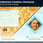 Online Funeral Program Maker Free Template Microsoft