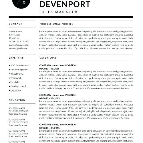 Online Resume Template Templates For