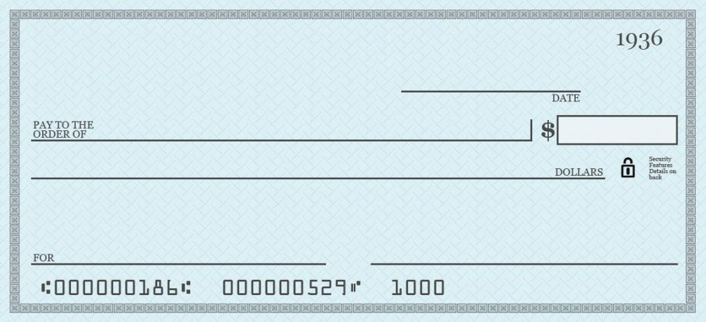 Oversized Check Template Giant Expert Cheque Flexible