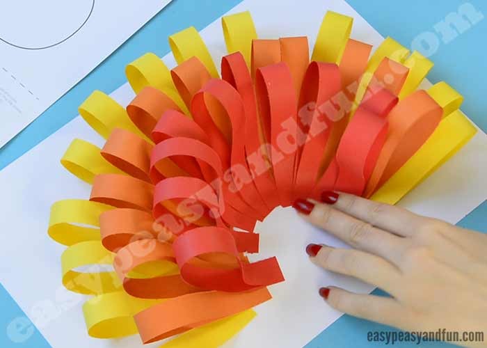 Paper Turkey Craft Easy Peasy And Fun Construction Template