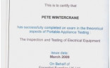 Pat Test Certificate Template Wonderfully New Testing Portable Appliance