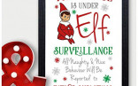 Personalised ELF ON THE SHELF Adoption Certificate Fun Christmas Elf On The Shelf