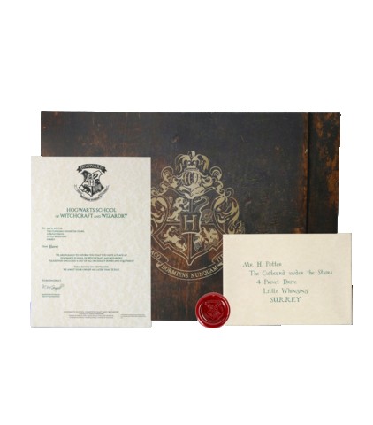 Personalised Hogwarts Acceptance Letter Harry Potter Store Make Your Own