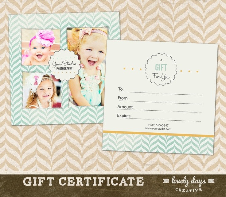 Photography Gift Certificate Template Resume 41 Beautiful Free Ideas
