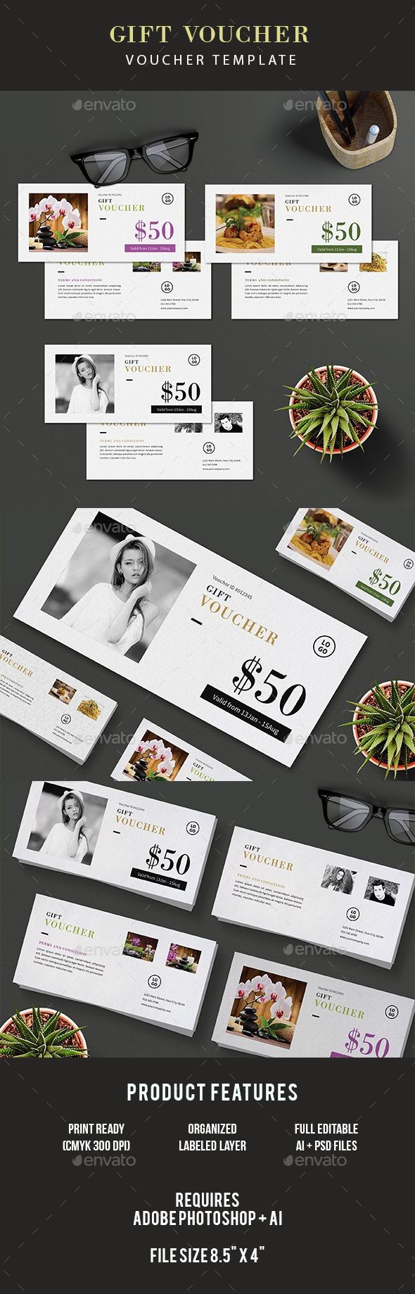 Pin By Best Graphic Design On Gift Voucher Templates Pinterest Certificate Template Ai
