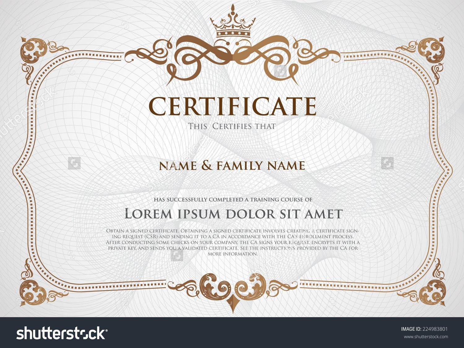 Pin By Mempawah Conserv On Certificate Pinterest Design Vector Free Download
