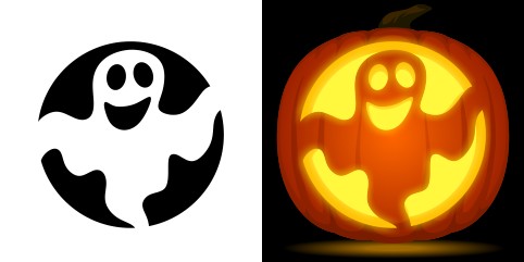 Pin By Muse Printables On Pumpkin Carving Stencils Pinterest Ghost Stencil