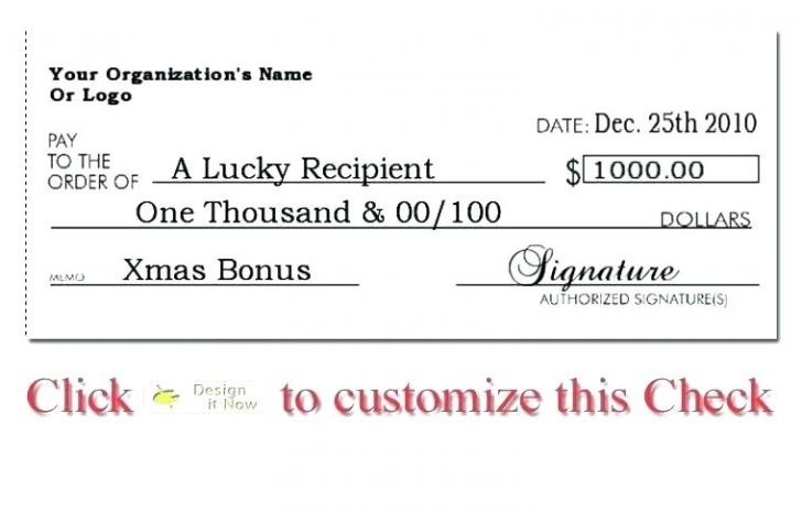 Presentation Cheque Template Alanchinlee Com Oversized Check Download