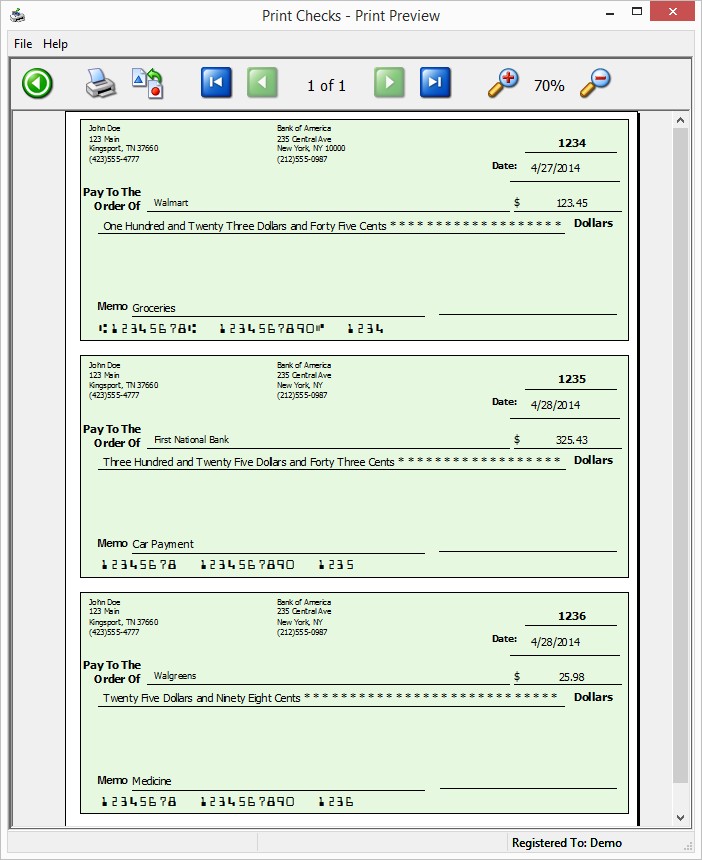 Print Checks V2 0 2 Shareware Download Is A Windows Free Check Printing