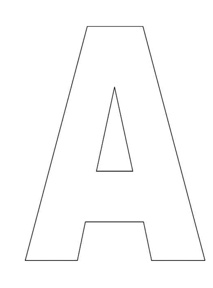 Printable Alphabet Letter Templates Free