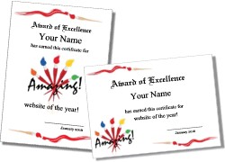 Printable Art Certificates And Award Templates Certificate Template