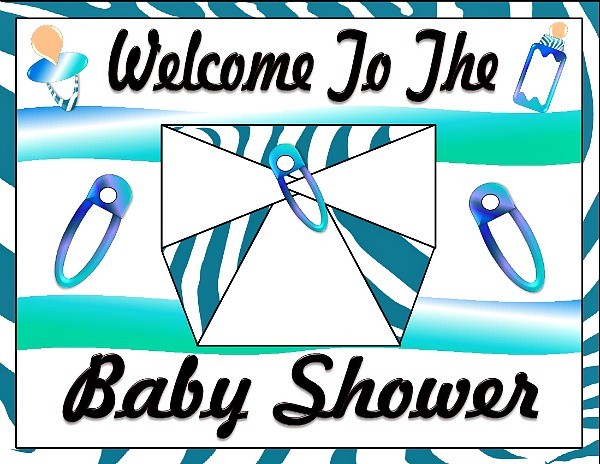 Printable Baby Boy Shower Decorations Supplies Favors