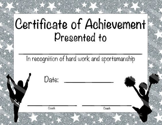 Printable Leading Certificates 178 Best Sports Team Favors And